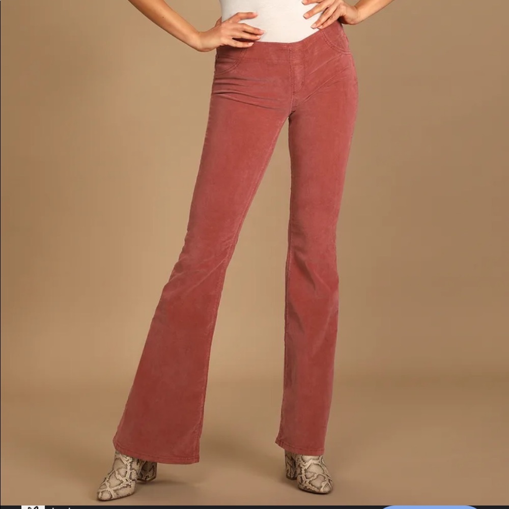 Free people corduroy flare pants